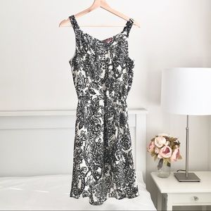 Floral Merona High Low Dress - Size S/P